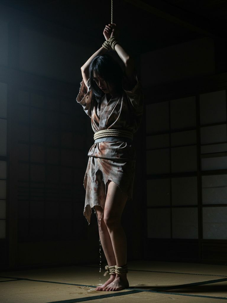 サンプル画像3:着物・拘束・おもらし(もう限界) [d_508268]