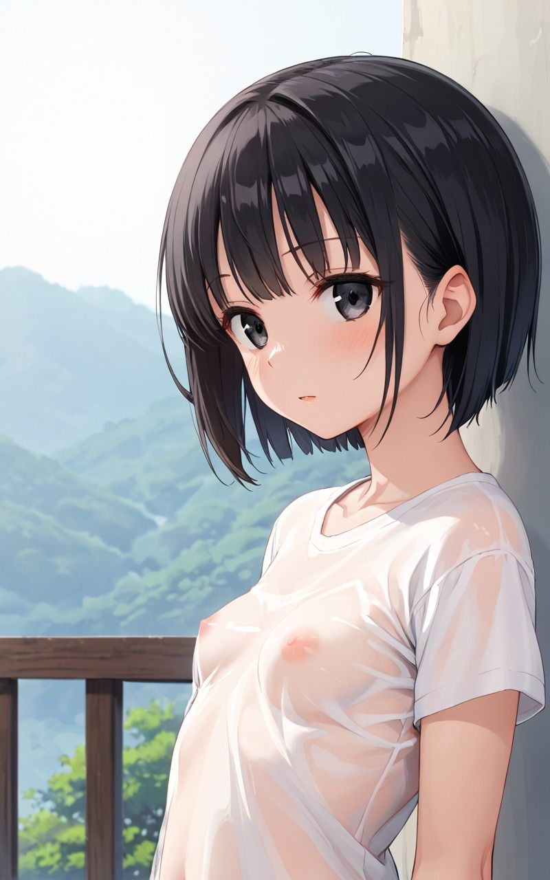 サンプル画像1:女子校生黒髪ショート編(ふぉ〜ゆ〜) [d_508350]