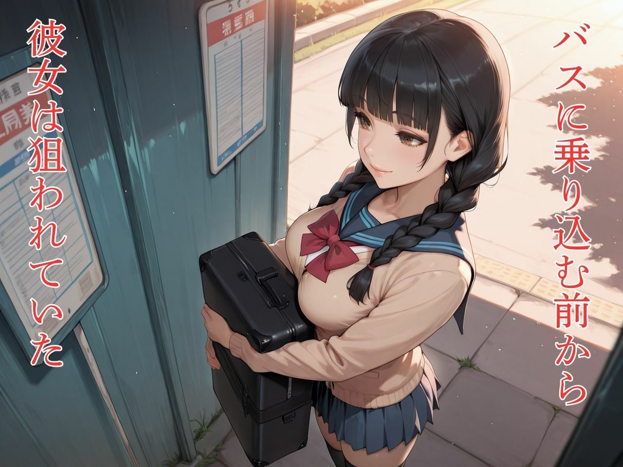 サンプル画像1:痴姦夜行バス〜帰省してただけなのに〜(桃太堂) [d_508366]