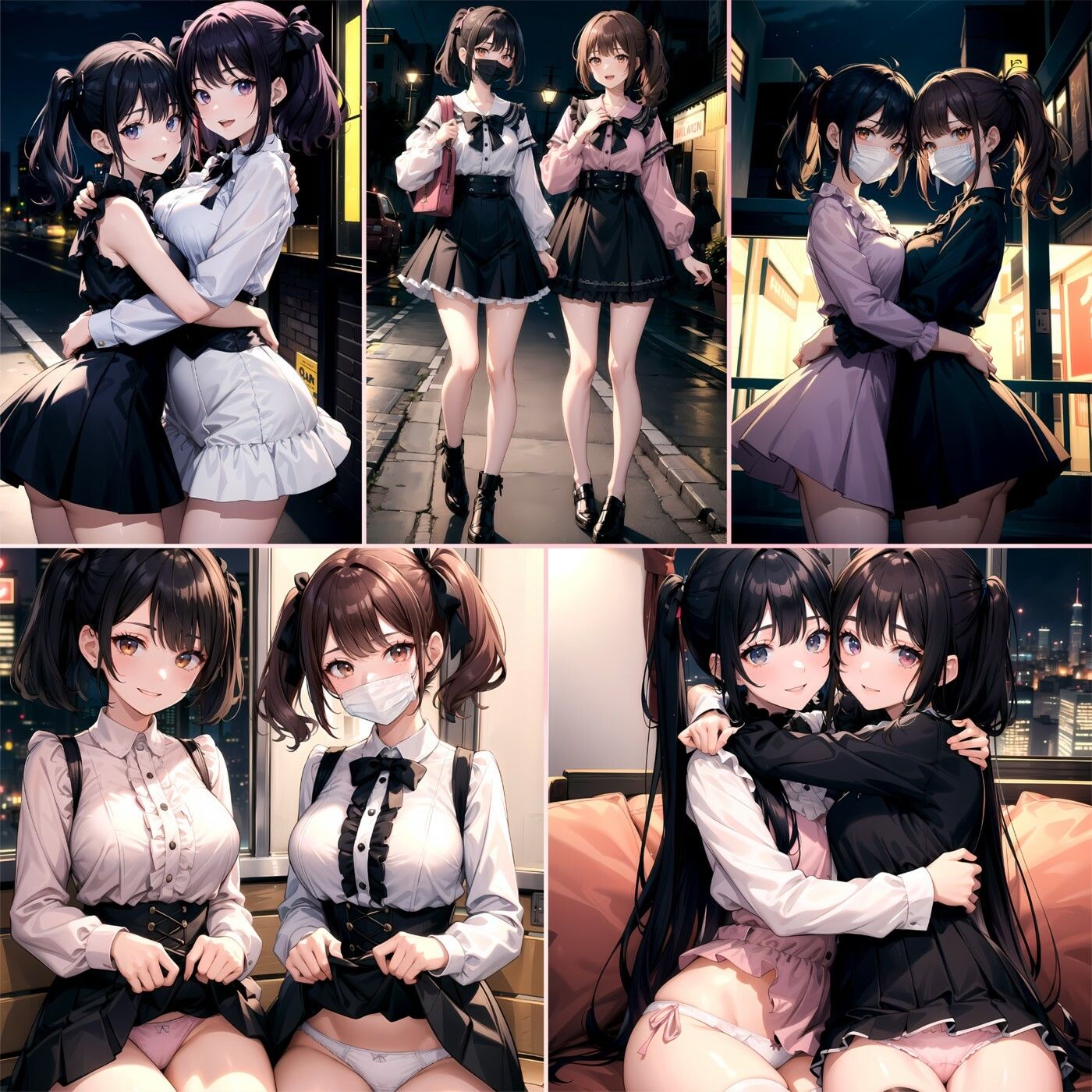 サンプル画像2:地雷系ファッションガールズ(aru’s art studio) [d_508404]