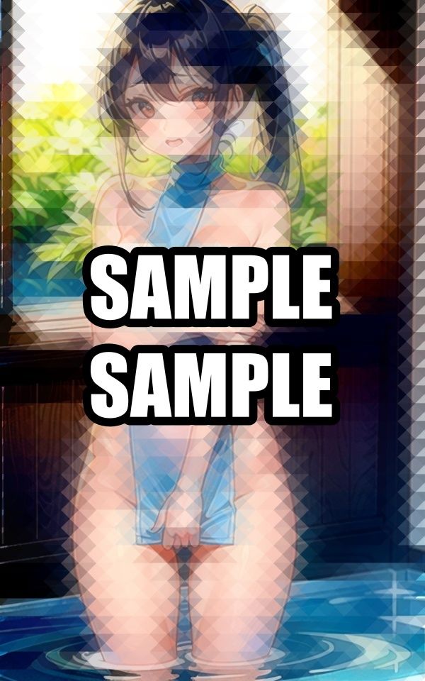 お風呂のふんどし美女イラスト集の画像2