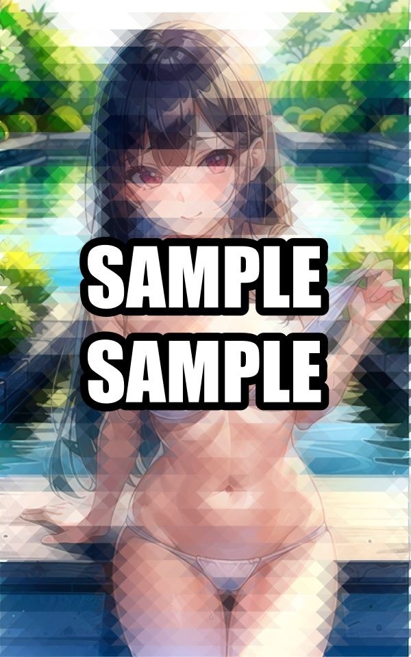お風呂のふんどし美女イラスト集の画像3