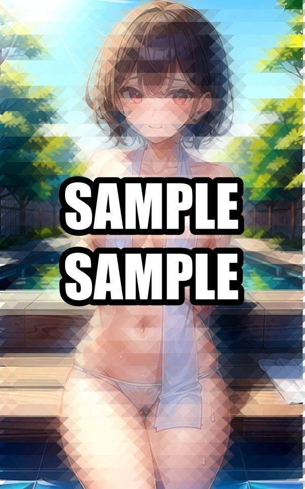 お風呂のふんどし美女イラスト集の画像7