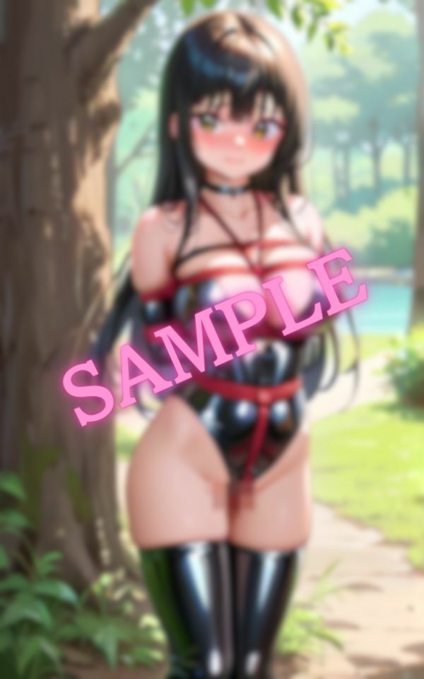 サンプル画像4:勝気な巨乳風俗嬢の本性は緊縛露出プレイで興奮するドM(ウインナー大好き美女) [d_508469]