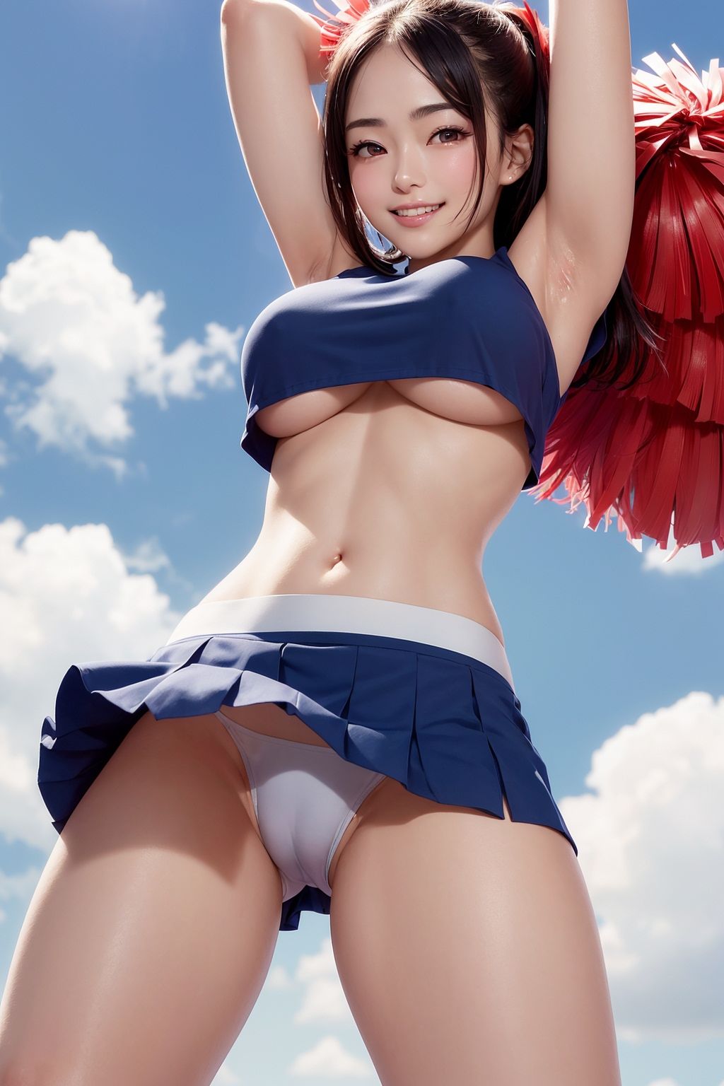 AI美女のチアガール写真集4の画像6
