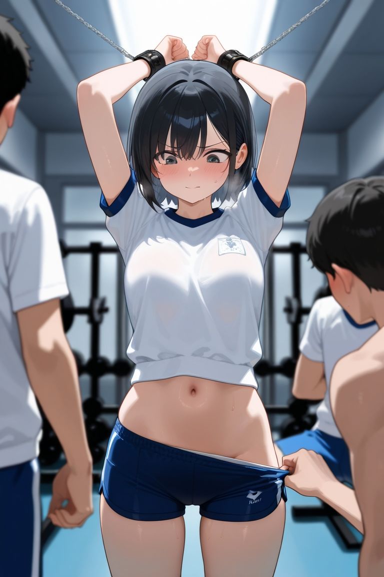 サンプル画像6:体育の授業(poichi factory) [d_508641]