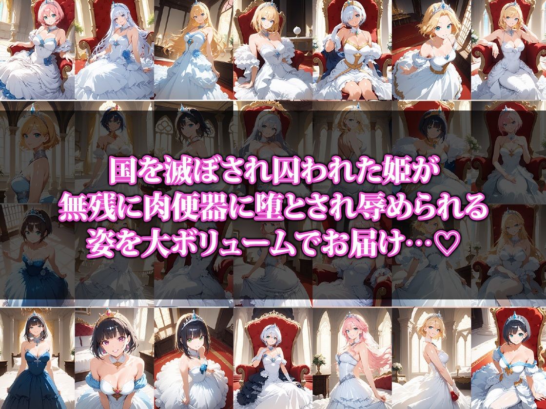 サンプル画像1:肉便器に堕とされた亡国のお姫様(猫P2) [d_508646]