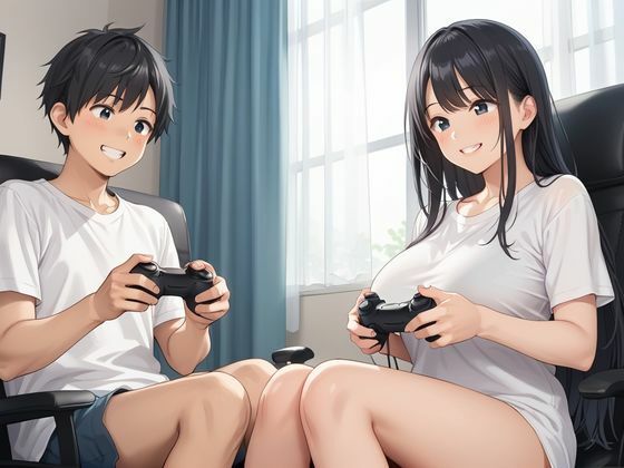 サンプル画像1:巨乳な幼馴染はHが好き(ナツピピ) [d_508702]