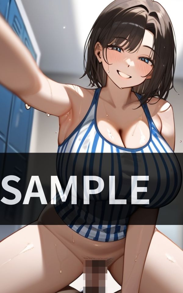 サンプル画像1:パートで入って来た巨乳女が コンビニをめちゃくちゃにした。(セクシングリーン) [d_508749]