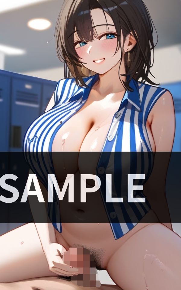 サンプル画像4:パートで入って来た巨乳女が コンビニをめちゃくちゃにした。(セクシングリーン) [d_508749]