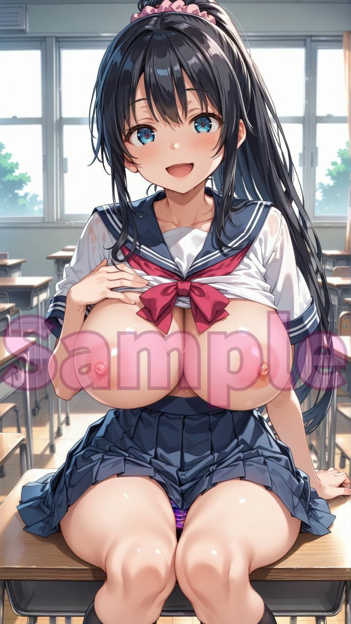 サンプル画像2:私のかわいい姿撮ってください カメコのオレ、何故か美少女におっぱいの撮影をおねだりされる。その3(楽園への誘い) [d_508815]