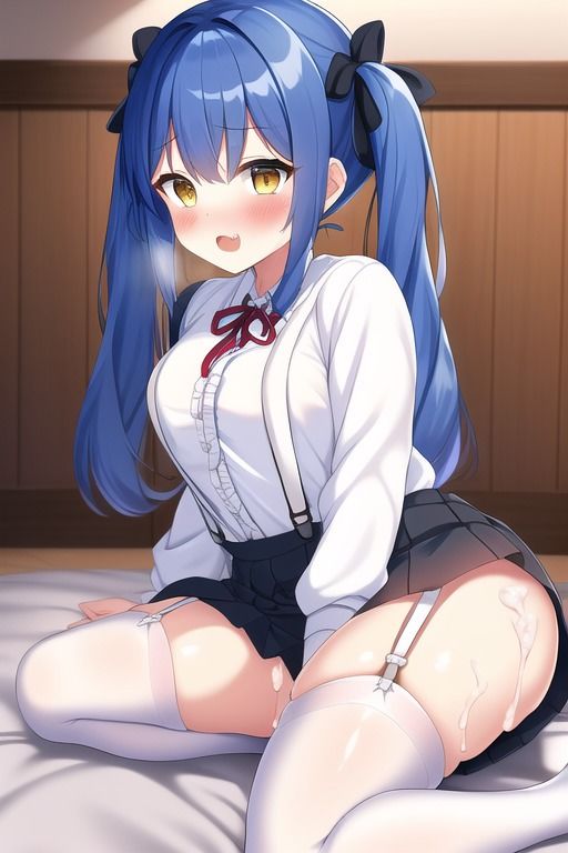 サンプル画像1:メスガ●ガーターベルトにわからせぶっかけ(潮吹きジョニー) [d_508846]