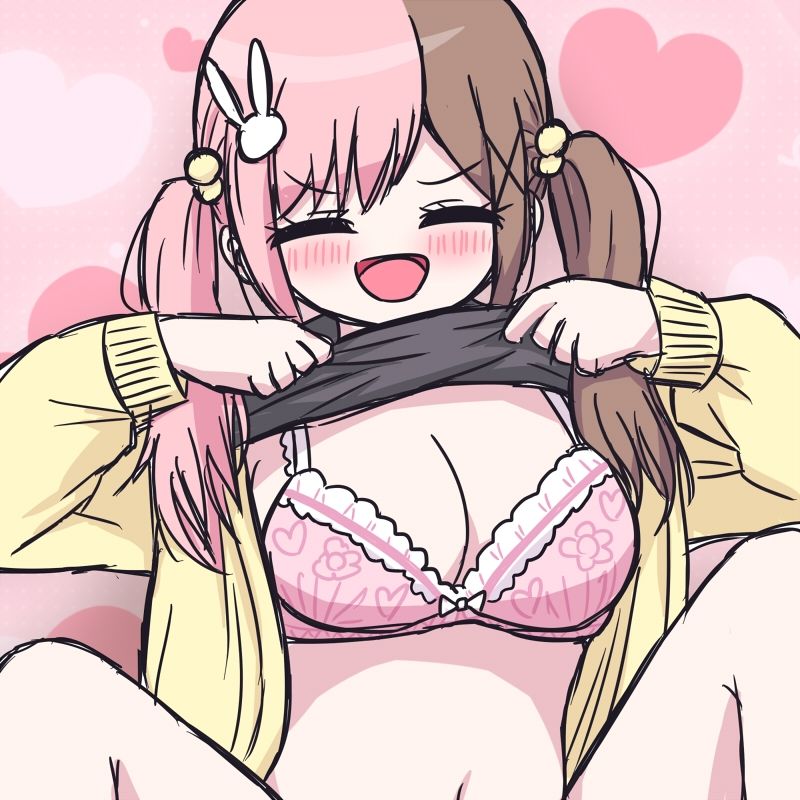 サンプル画像2:いいねの数でだんだん過激になるVTuber（私）のイラスト総集編 2024(テレみ) [d_508897]