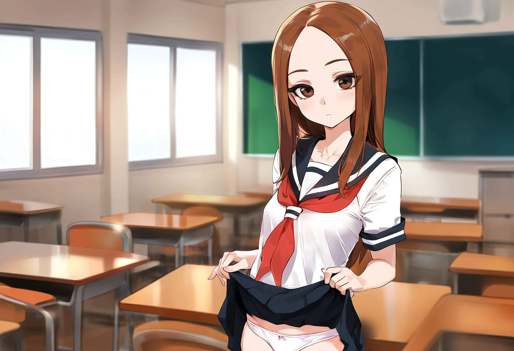 サンプル画像2:ヒロイン研究〜高木さん編〜【全147枚】(ヒロイン研究室) [d_509061]