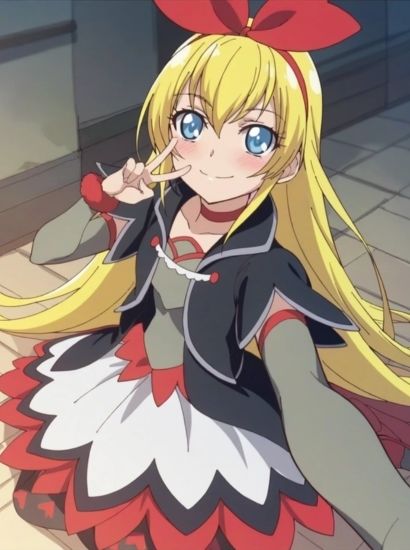 サンプル画像1:ドキドキ！プリキュアのレジーナから送られてきた自撮り写真(自撮りサークル  イカスミ工房) [d_509122]