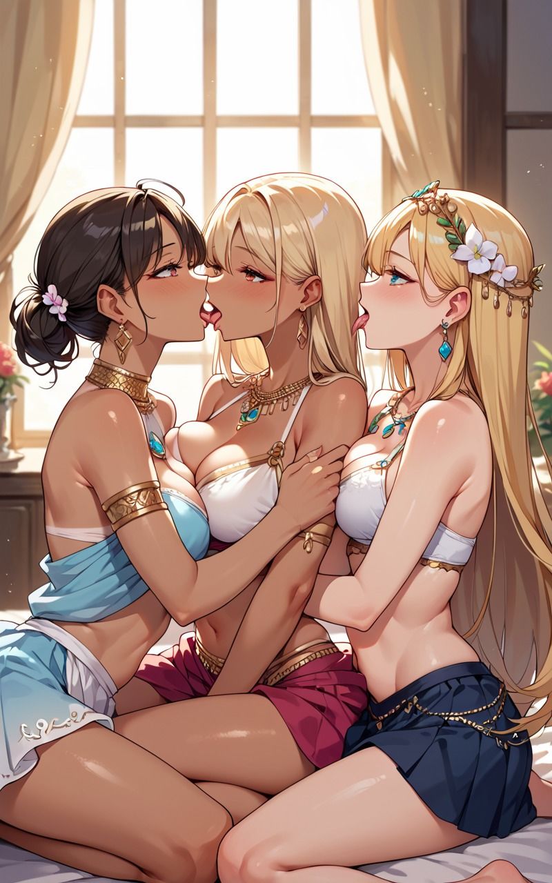 サンプル画像5:乱交学園〜淫乱ギャル編〜(ココナッツ) [d_509150]