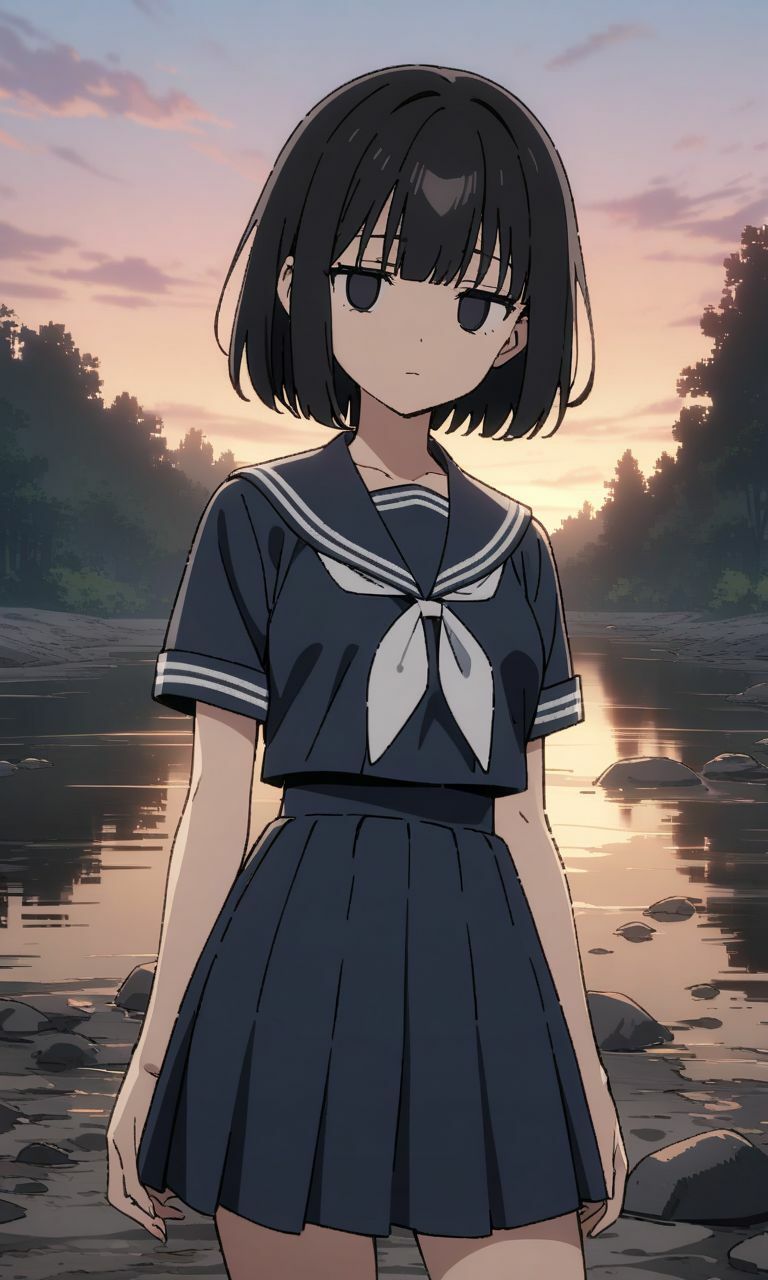 サンプル画像1:無表情・無感情な同級生女子に無責任中出しして孕ませる！(ハラメウメ) [d_509316]