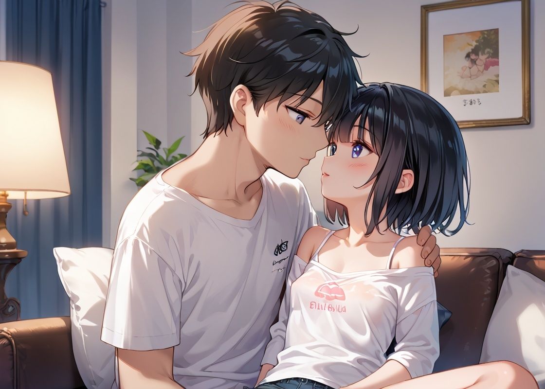 サンプル画像2:お兄ちゃんの誘いに従順な妹(sksk) [d_509361]