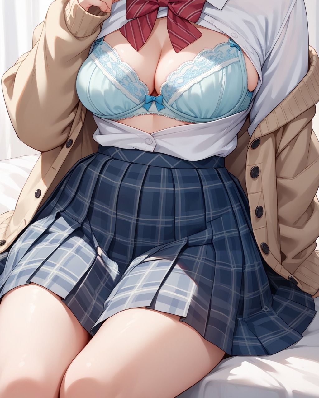 サンプル画像1:不登校で生意気な女は脱いだら凄い神乳ボディだった(草食系もりもり男子) [d_509435]