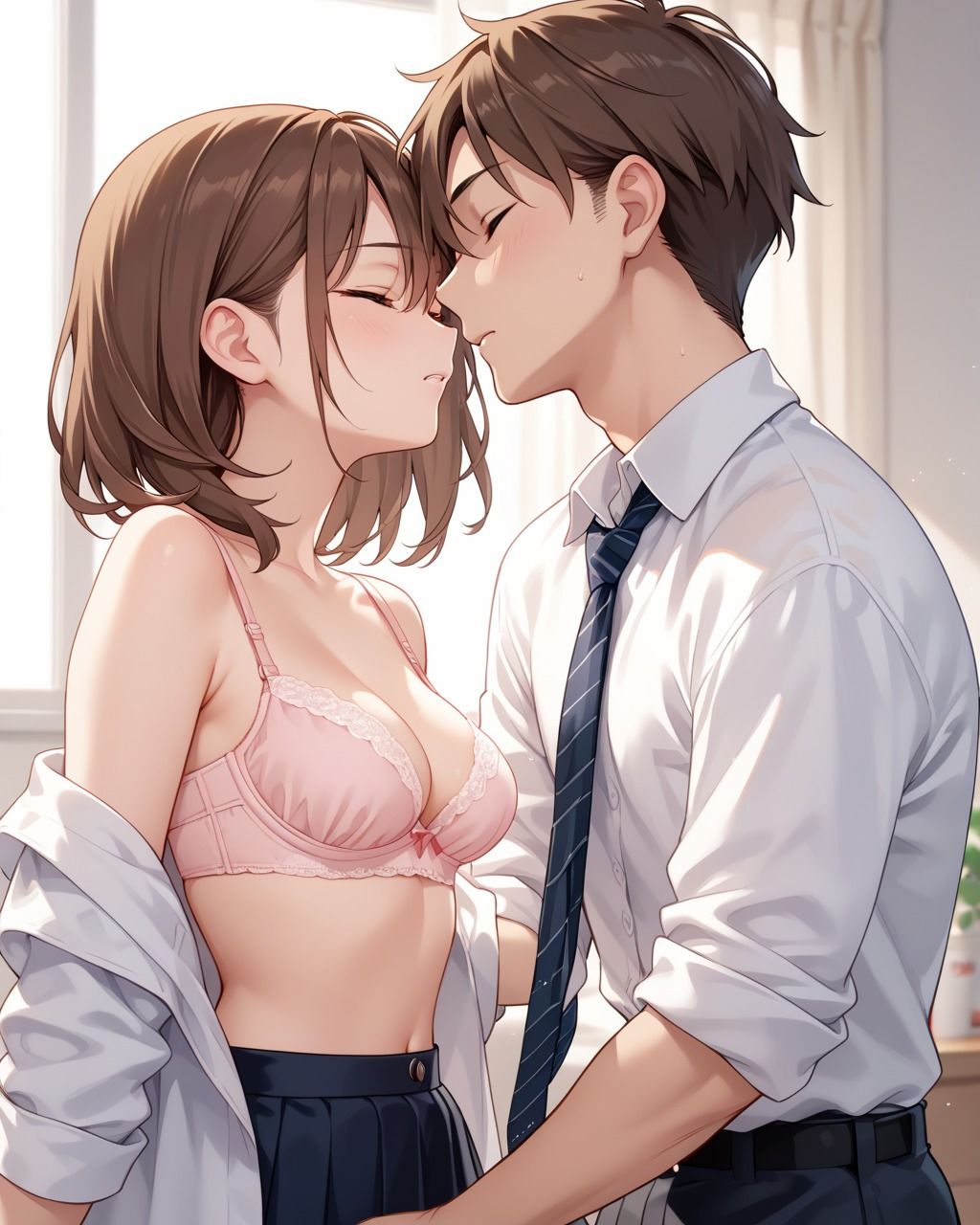 サンプル画像2:不登校で生意気な女は脱いだら凄い神乳ボディだった(草食系もりもり男子) [d_509435]