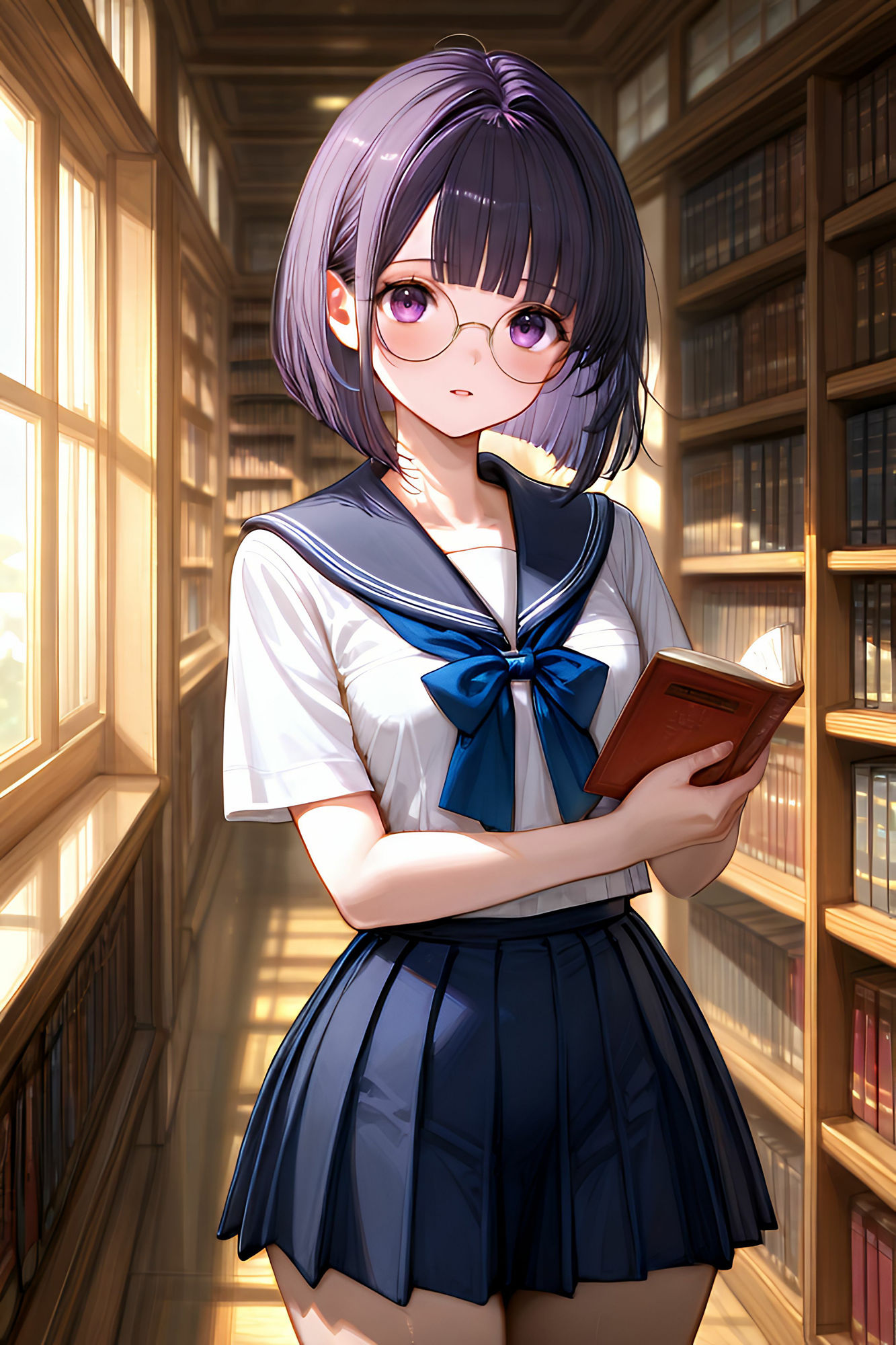 サンプル画像2:俺の告白を断った貧乳ロ◯な図書委員を催●発情アプリで洗脳支配して中出ししまくる話(ねこねこアートギャラリー) [d_509445]