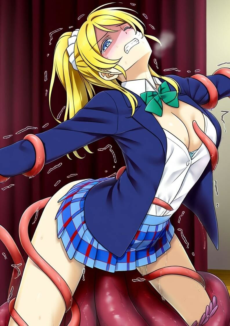 サンプル画像3:絢〇絵里 vs ぬるぬる触手(Nakki_触手・ヒロピン) [d_509535]