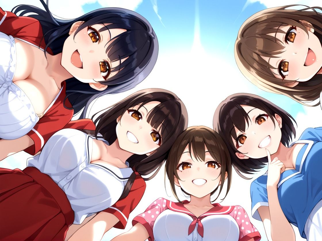 サンプル画像2:ガチハメ 巨乳株式会社の入社式 男はボク一人だけな巨乳の事務所(あめふらし) [d_509625]