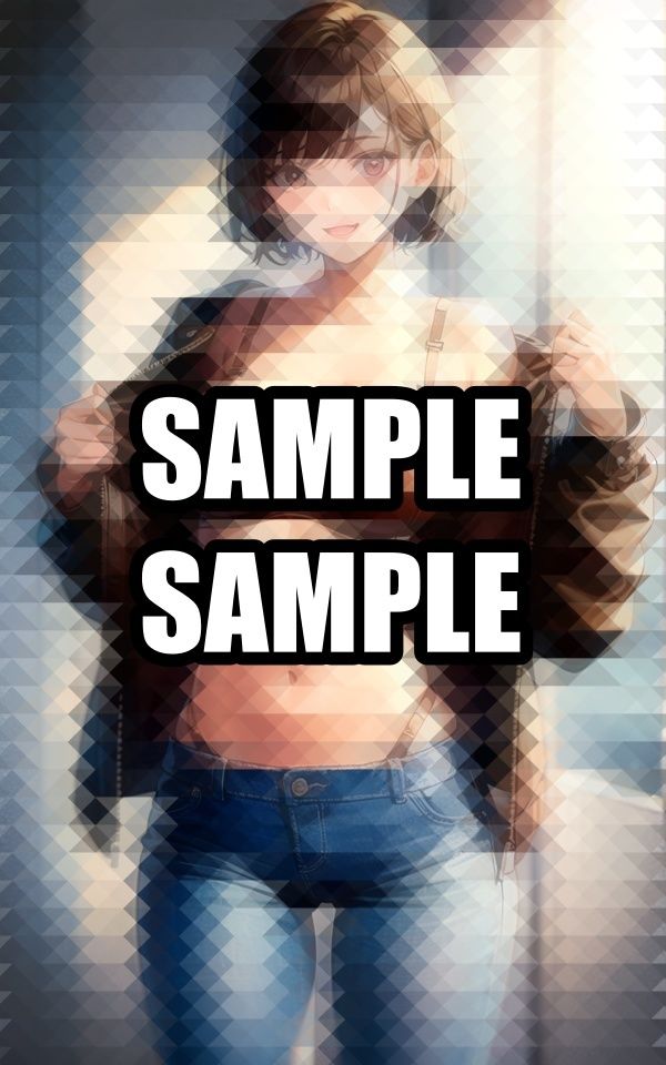 クールな革ジャン美女イラスト集の画像5
