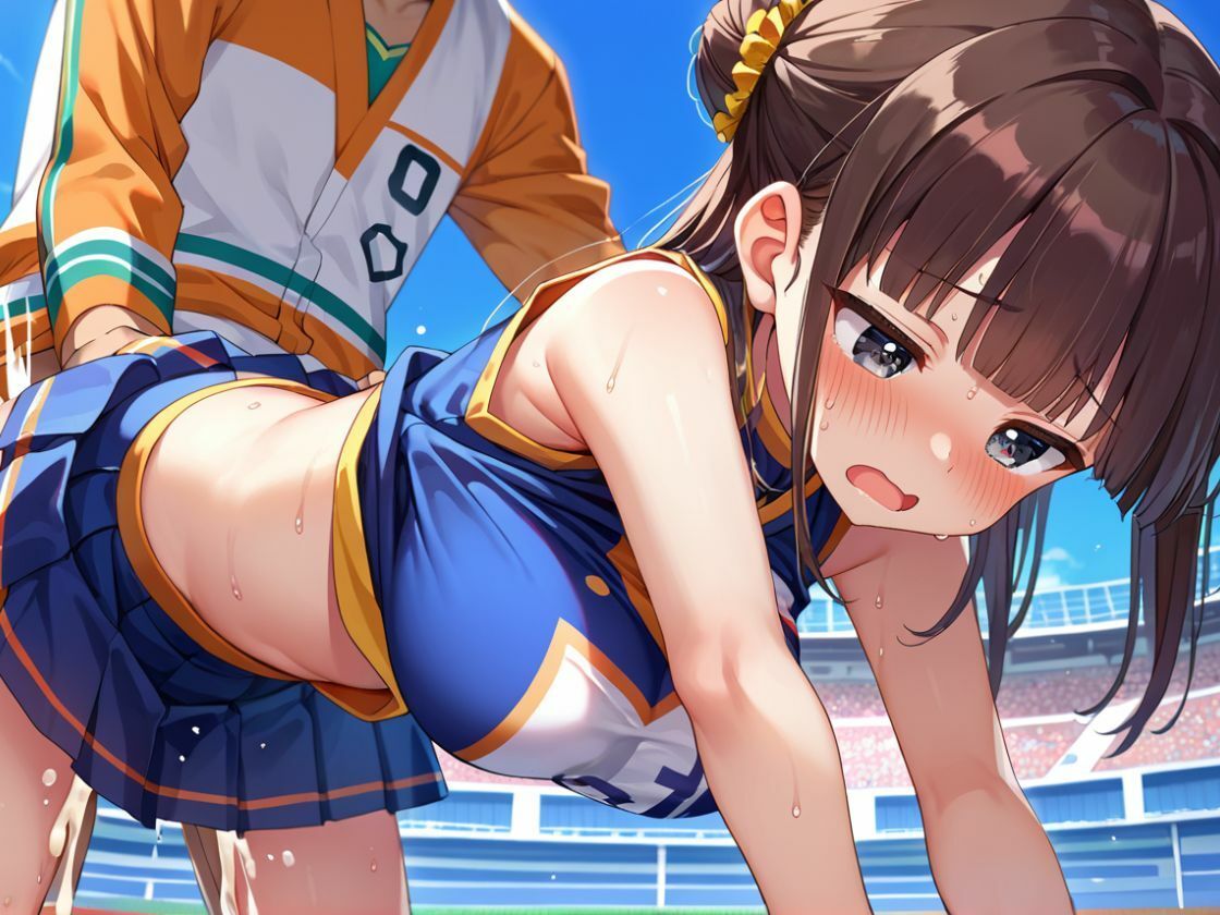 サンプル画像2:オチンポまでcheer up！チアリーダー部 選手にご奉仕 身も心も奮い勃たせる(デロンデロン惑星) [d_509633]