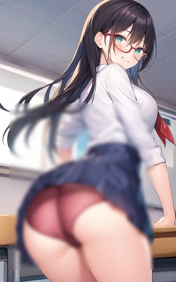 サンプル画像4:エッチなパンチラ 後ろから見てもいいよ(Chu-Cream) [d_509680]