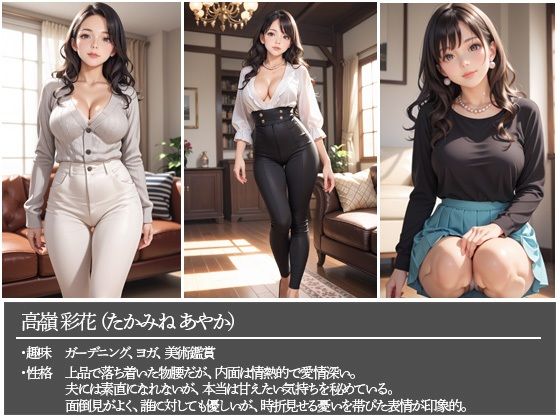 サンプル画像2:美人人妻と交わる熱い夜 W不倫(寝取られマーケット) [d_509685]