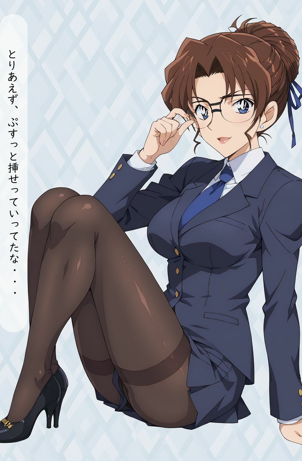 サンプル画像4:博士のアイテムで女弁護士洗脳してみた(ちっぱいですがなにか) [d_509705]