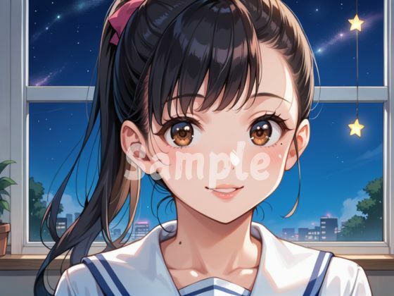 サンプル画像1:クールな爆乳女子校生は性処理係(べも太郎) [d_509927]