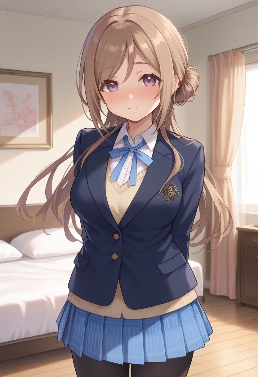 サンプル画像1:学◯ス 姫◯莉波 エロCG集(aiどる) [d_509956]