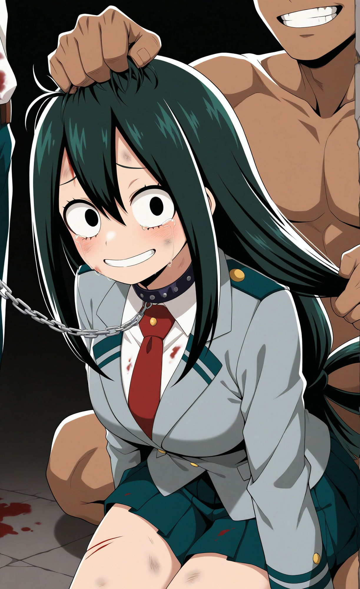 サンプル画像1:ヴィランに敗北宣言(ほわいとわーど) [d_509977]