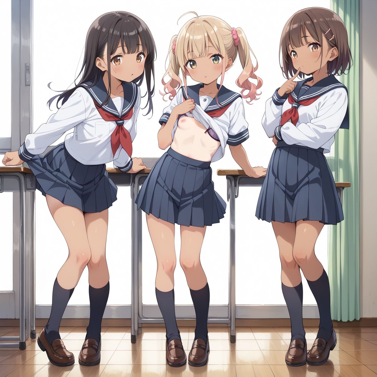 サンプル画像6:ロリロリ妹たちは発情期(激安えろす) [d_509989]