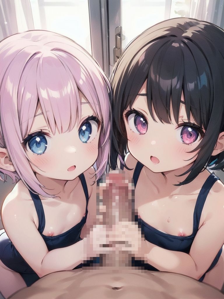 サンプル画像2:スク水の女の子とえっち4(もちもち生産所) [d_509996]