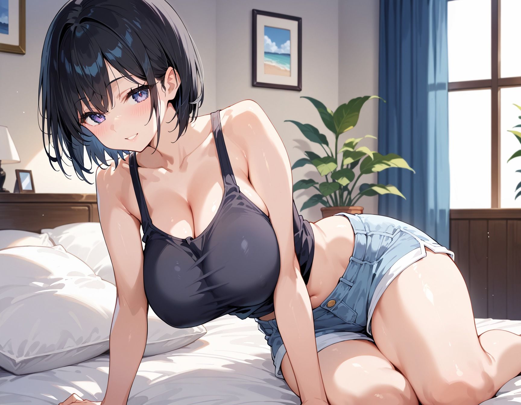 サンプル画像3:【高画質画像集】ブラコン発情期の爆乳女子校生妹(寿司モン) [d_510114]