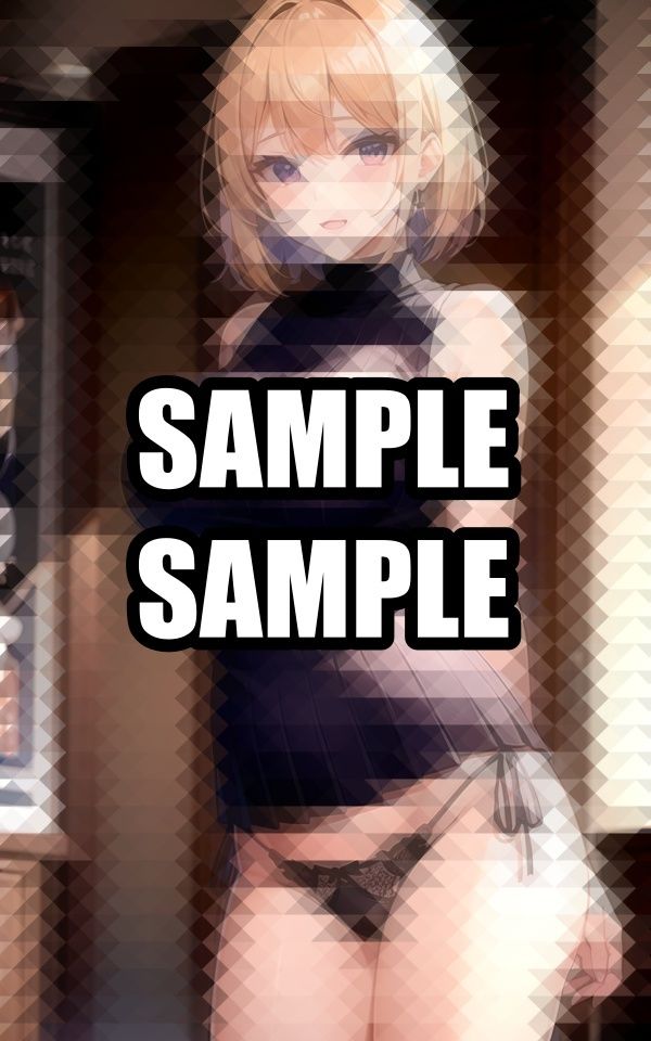 ノースリーブセーター美女イラスト集の画像6