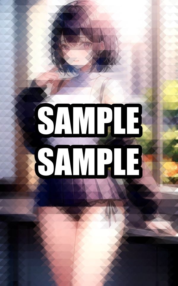 ノースリーブセーター美女イラスト集の画像8