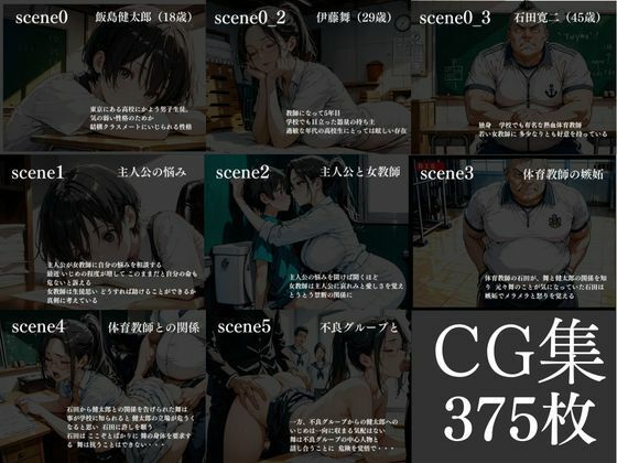 サンプル画像1:愛しの先生が僕の目の前で  何度も・何度も・(満開の花園) [d_510159]