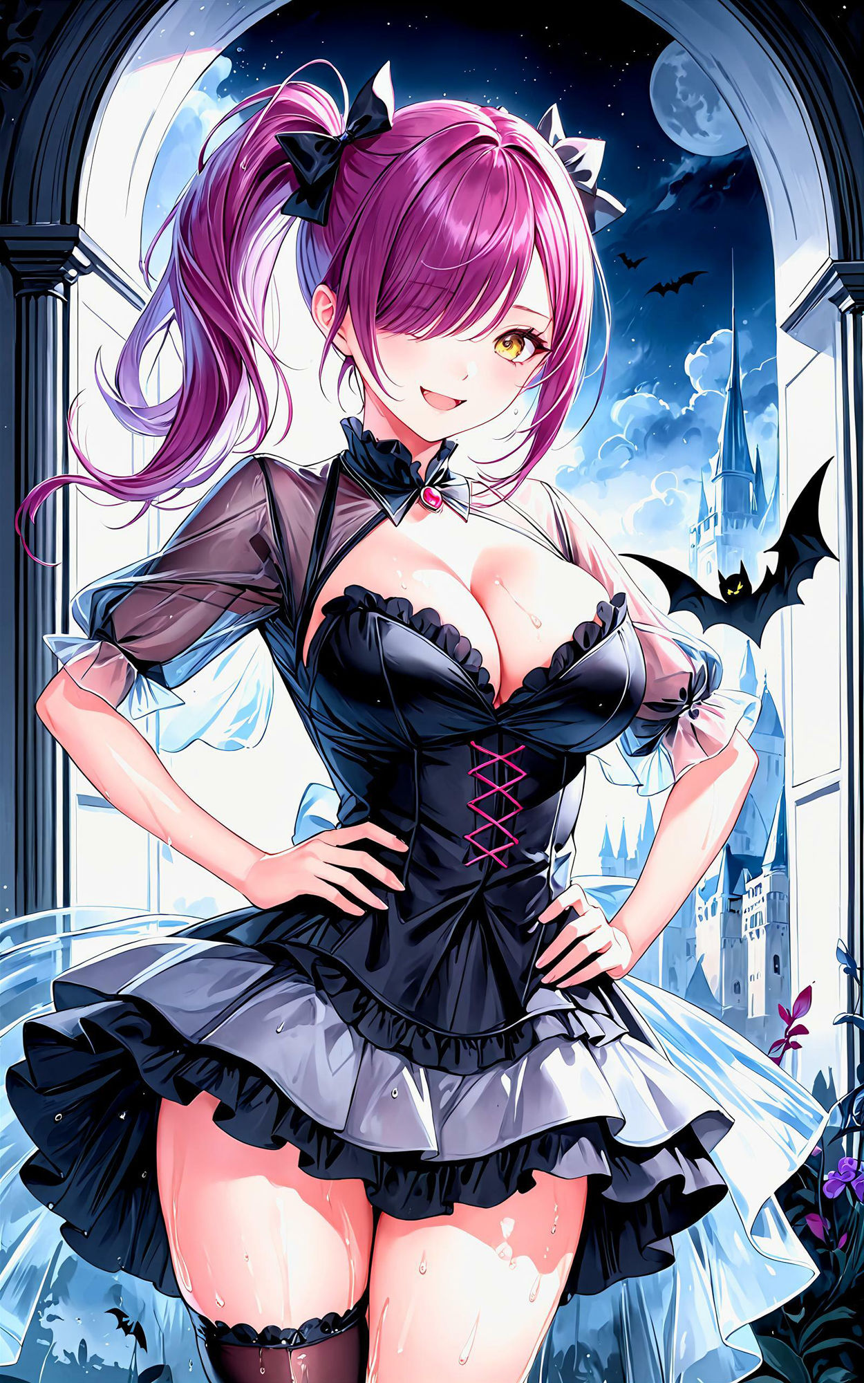 サンプル画像2:エチエチ吸血鬼ちゃん-こんな吸血鬼ちゃんなら全身の血を吸ってほしいw- vol.2(BETA) [d_510199]