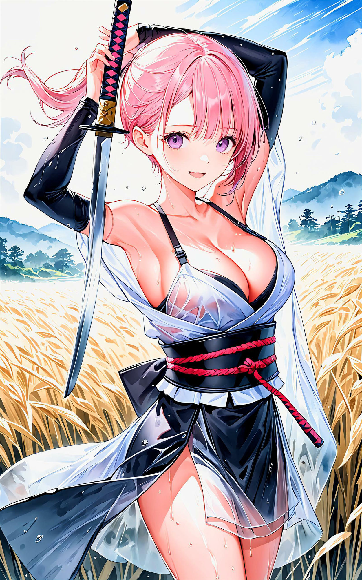 サンプル画像1:エチエチ侍ちゃん-エチエチすぎて俺の刀は絶対さびないw- vol.2(BETA) [d_510202]