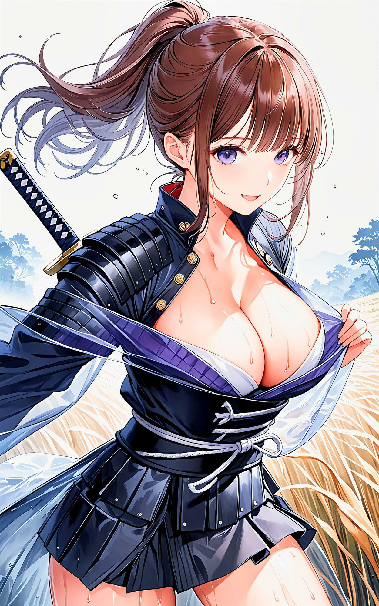 サンプル画像4:エチエチ侍ちゃん-エチエチすぎて俺の刀は絶対さびないw- vol.2(BETA) [d_510202]