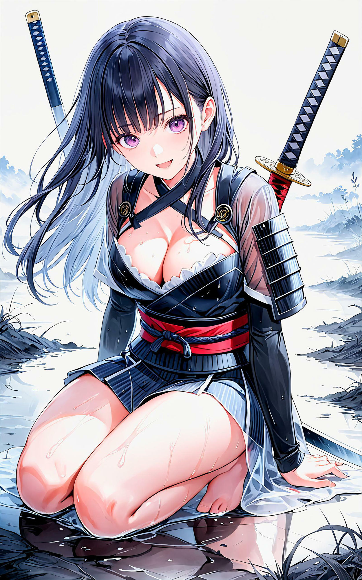 サンプル画像5:エチエチ侍ちゃん-エチエチすぎて俺の刀は絶対さびないw- vol.2(BETA) [d_510202]