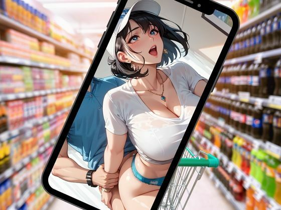 サンプル画像2:爆乳人妻に中出し調教〜スーパーのお仕事編〜(ぱいんだー出版) [d_510203]