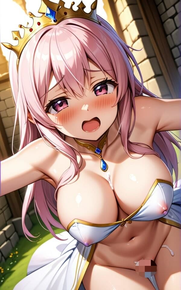 サンプル画像5:可愛いお姫様のイタズラ！  「ここで気持ちいい事しょ」(ふわふわピンク) [d_510205]