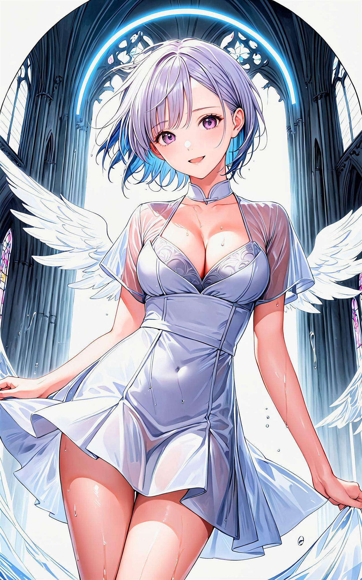 サンプル画像1:エチエチ天使ちゃん-この天使ちゃんとなら地獄暮らしでもかまわない！- vol.2(BETA) [d_510208]