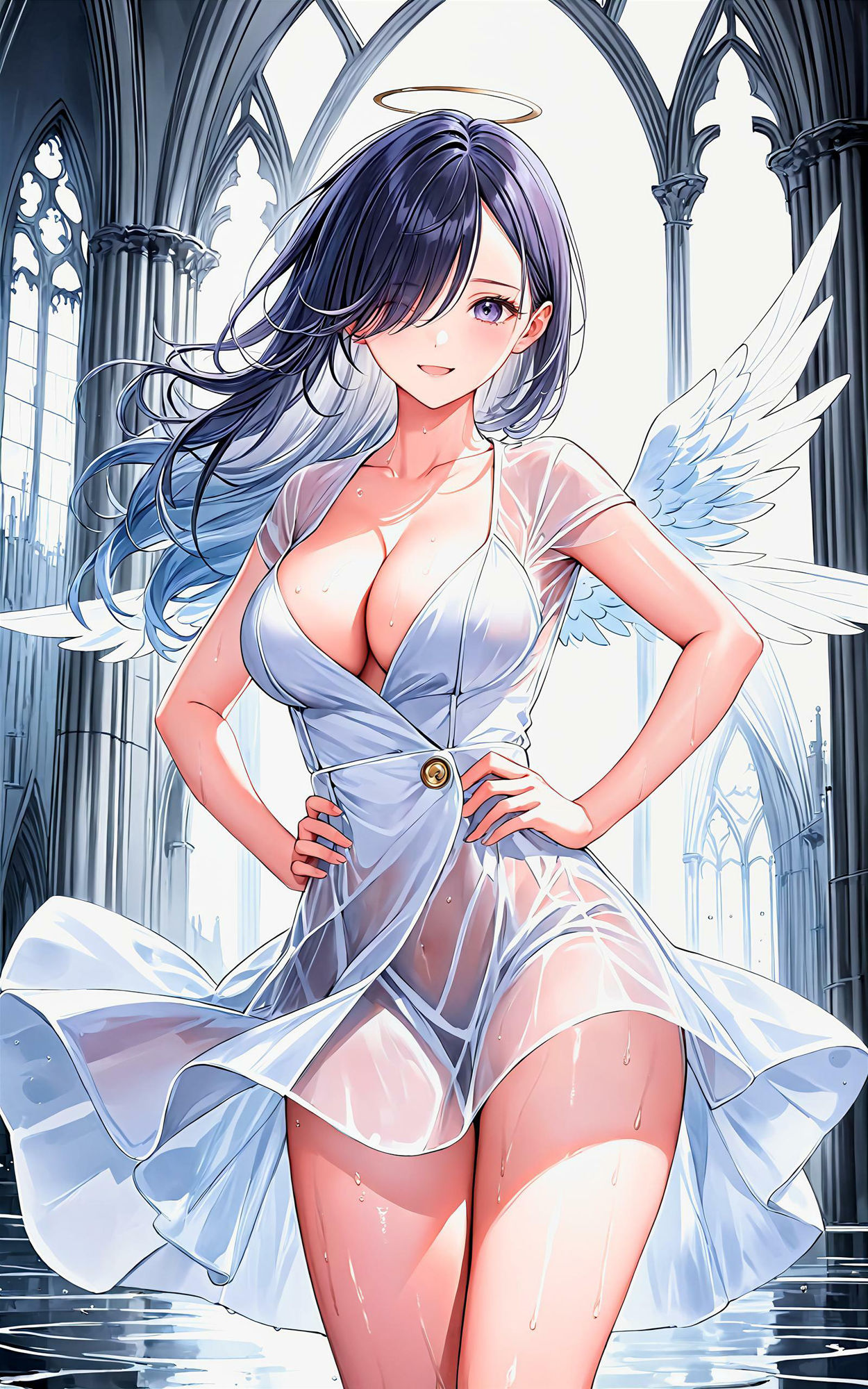 サンプル画像5:エチエチ天使ちゃん-この天使ちゃんとなら地獄暮らしでもかまわない！- vol.2(BETA) [d_510208]