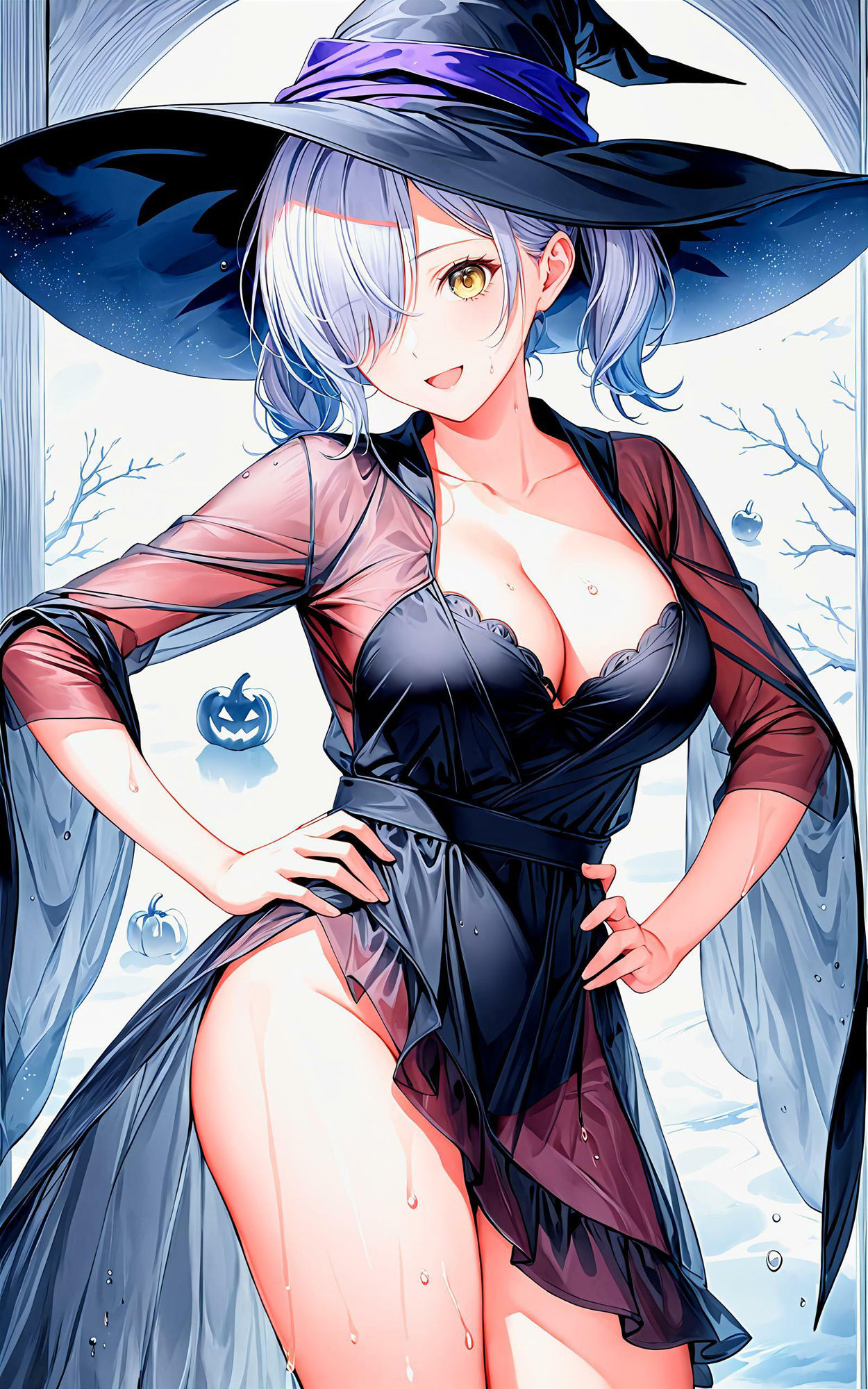 サンプル画像4:エチエチ魔女ちゃん-こんな魔女ちゃんに魔法をかけられて操られたいw- vol.2(BETA) [d_510216]